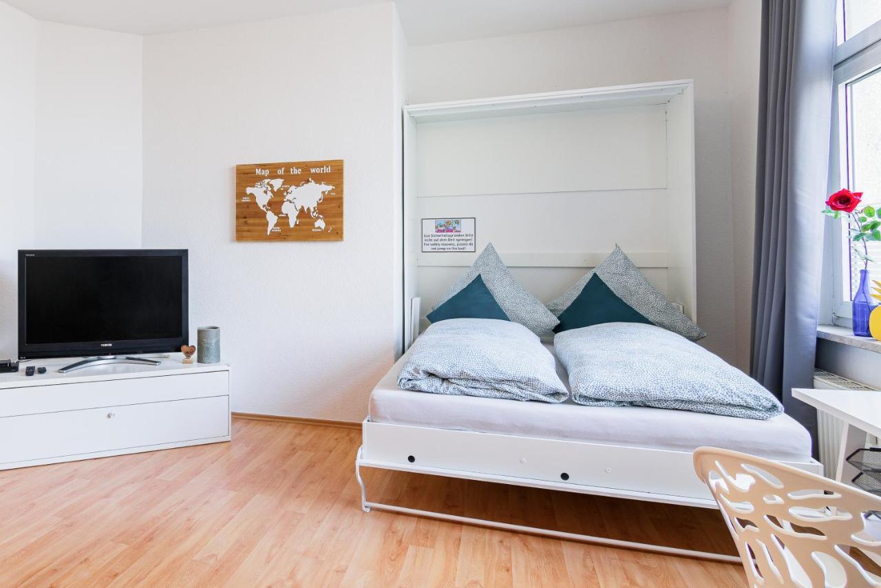 Helle Wohnung In Top-Lage, Hasselbachplatz - Altstadt, W-Lan, 4 Schlafplaetze มัคเดอบวร์ก ภายนอก รูปภาพ
